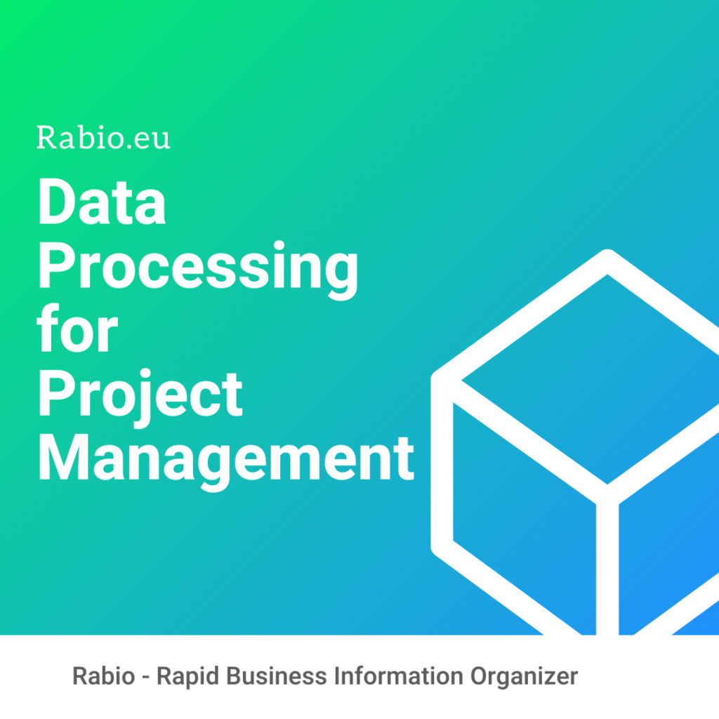 Data Processing for Project Management