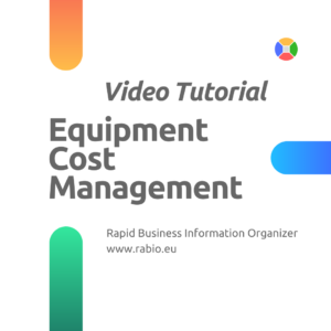 video tutorial equipment cost management