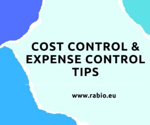 Cost Control & Expense Control Tips