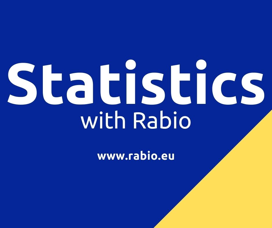 statistics with rabio software