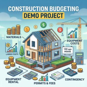 Construction Budgeting Demo Project for a 150 sqm House in Rabio